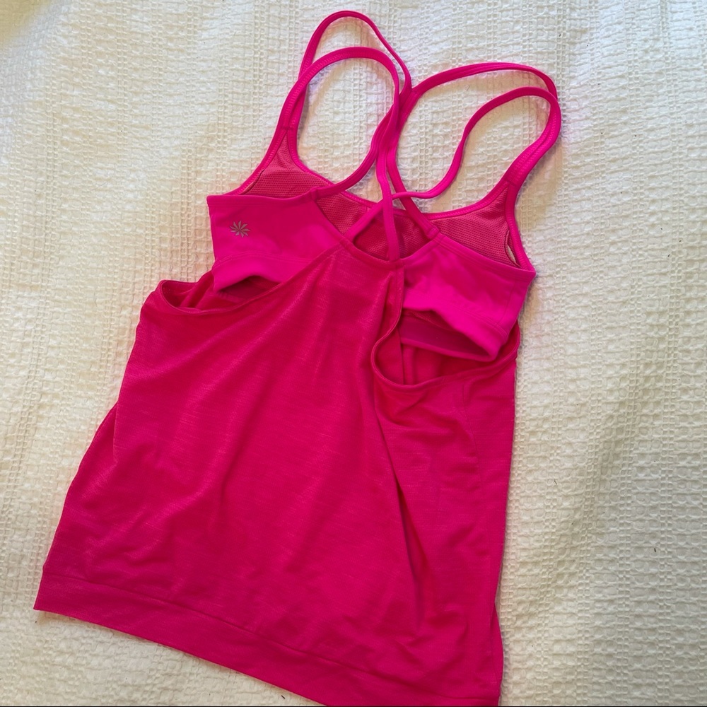Hot Pink athleta tank top